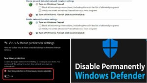 A Disable Windows Firewall or Windows Antivirus