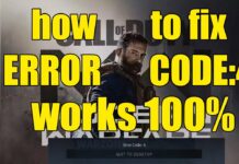 how fix solve error code 4 problem