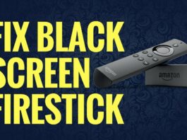 How To Fix Fire Stick Black Screen After Logo