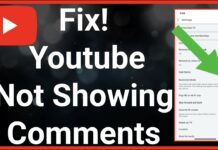 youtube comments not showing heres how to fix