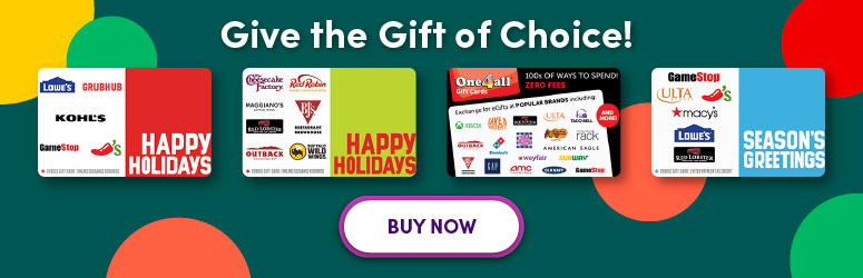 buying and using gift cards