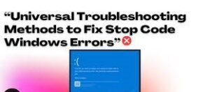 How to fix Windows Stop 