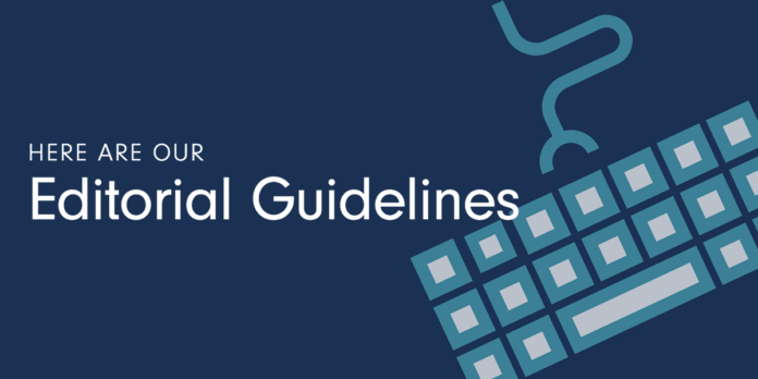 editorial guidelines