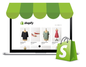 Click here to start selling online now with Shopify