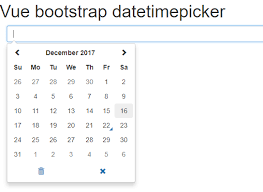 Eonasdan’s Bootstrap Datepicker V4