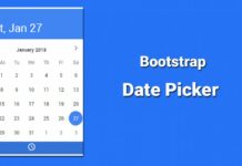 bootstrap date picker