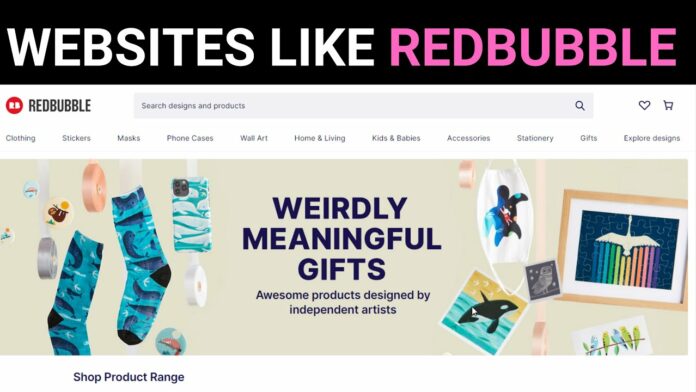 websites like redbubble