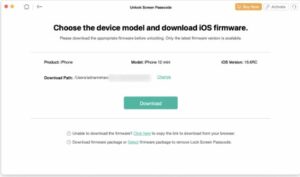  Download the latest iOS firmware on your PC