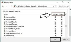 Grant Windows Firewall Access