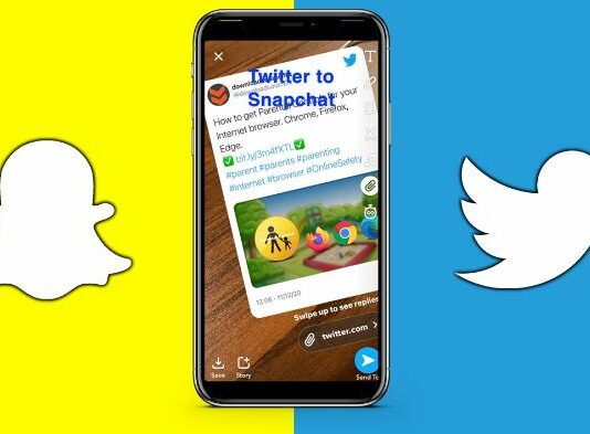 how to share tweets to your snap chat stories