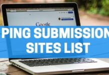 Best FREE Ping Submission Sites For FAST Indexing
