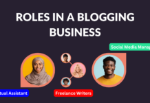 roles in a blogging business