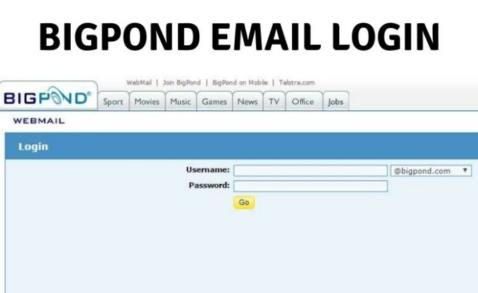 bigpond webmail login